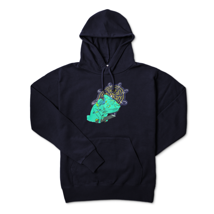 パーカー - L - ネイビー