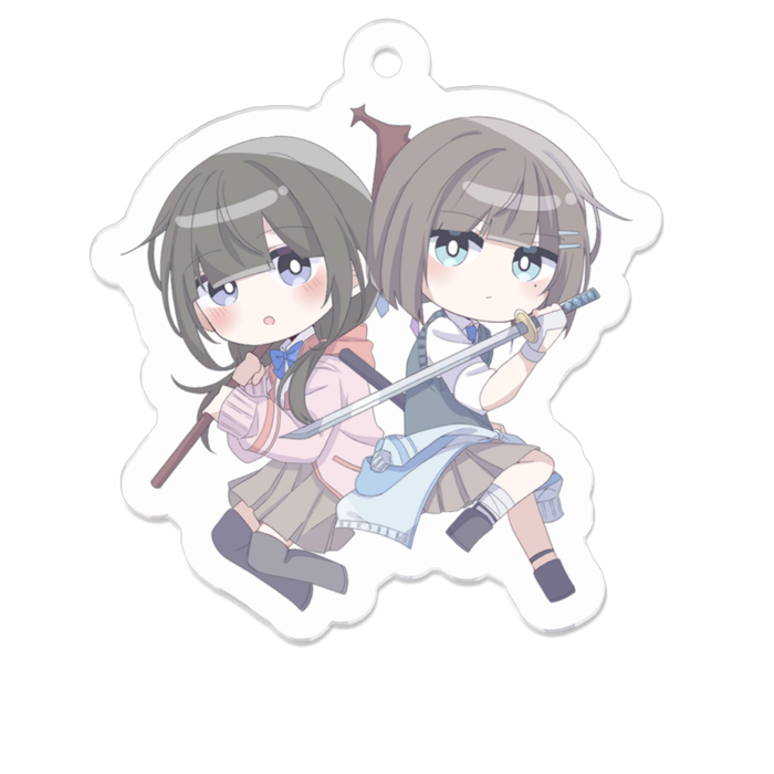 クレア&クロエ - 50 x 50 (mm)