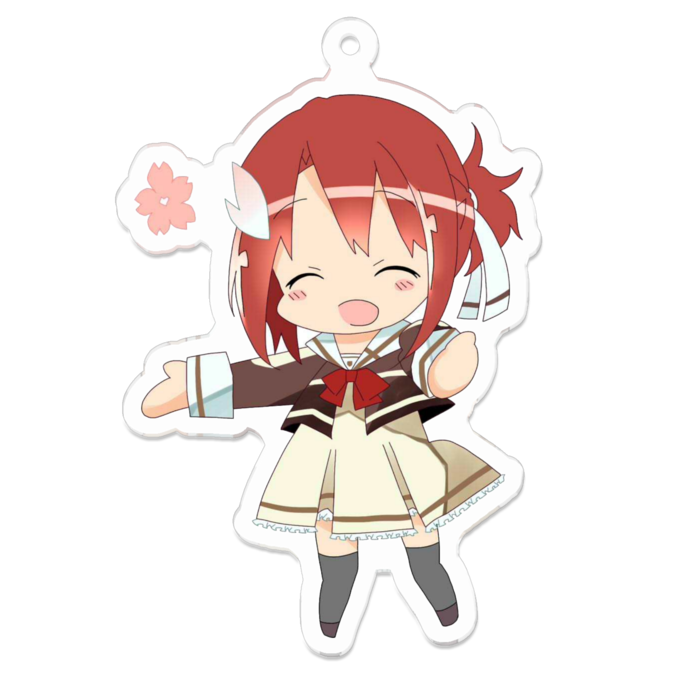 アクリルキーホルダー - 70 x 70 (mm)