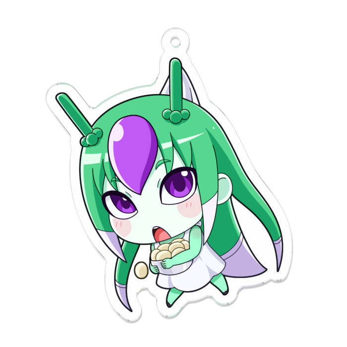 アクリルキーホルダー(コーティング) - 70 x 70 (mm)