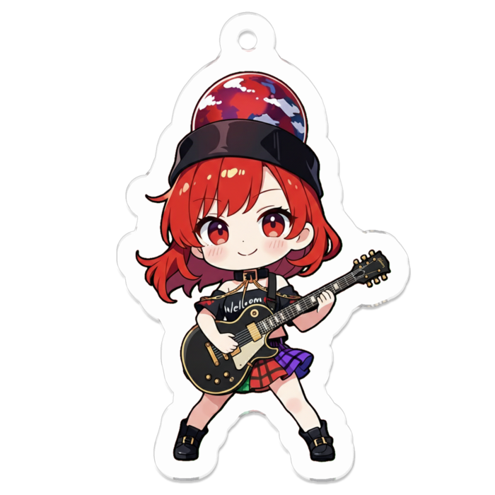 アクリルキーホルダー - 50 x 50 (mm)(キャラのみ)