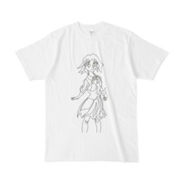 3月線画tシャツ 00ネンカレンダ Booth