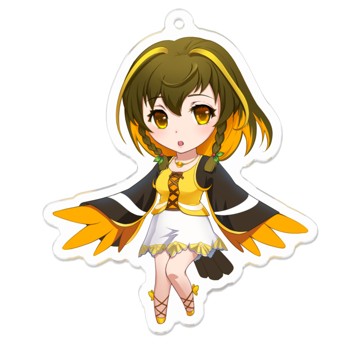 アクリルキーホルダー - 70 x 70 (mm)