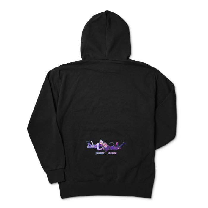 ジップパーカー - XL - ブラック