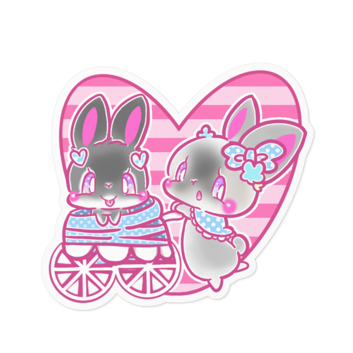 ステッカー - 100 x 100 (mm)