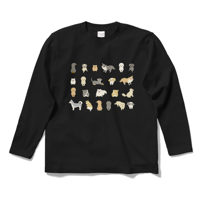ロングスリーブTシャツ 黒 S