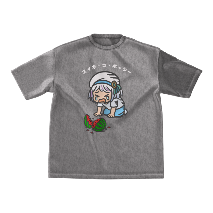 ビッグシルエットTシャツ - M - グレー