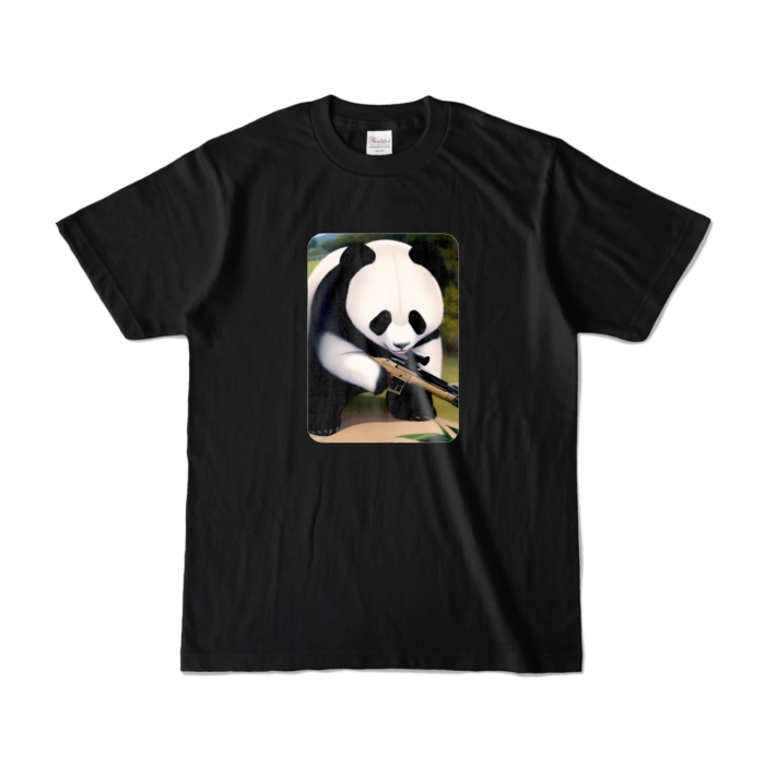 カラーTシャツ - S - ブラック (文字無し)