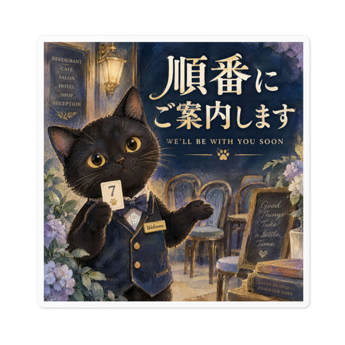 ステッカー - W100 × H100mm 以内