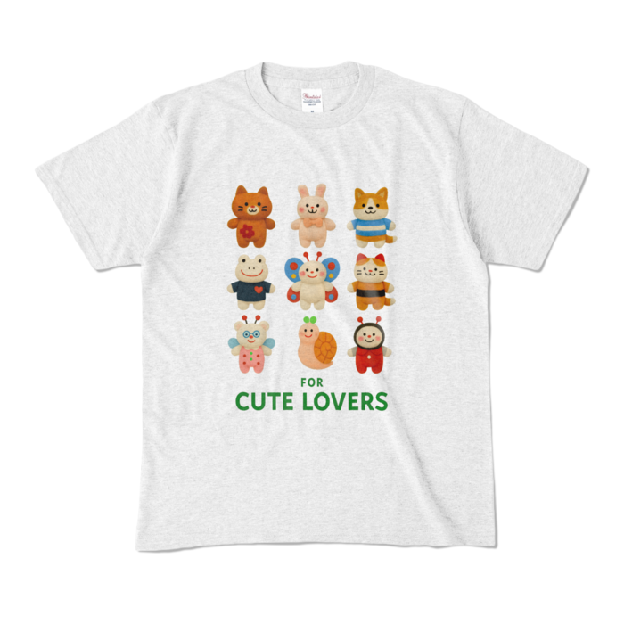 カラーTシャツ - M - アッシュ (淡色)