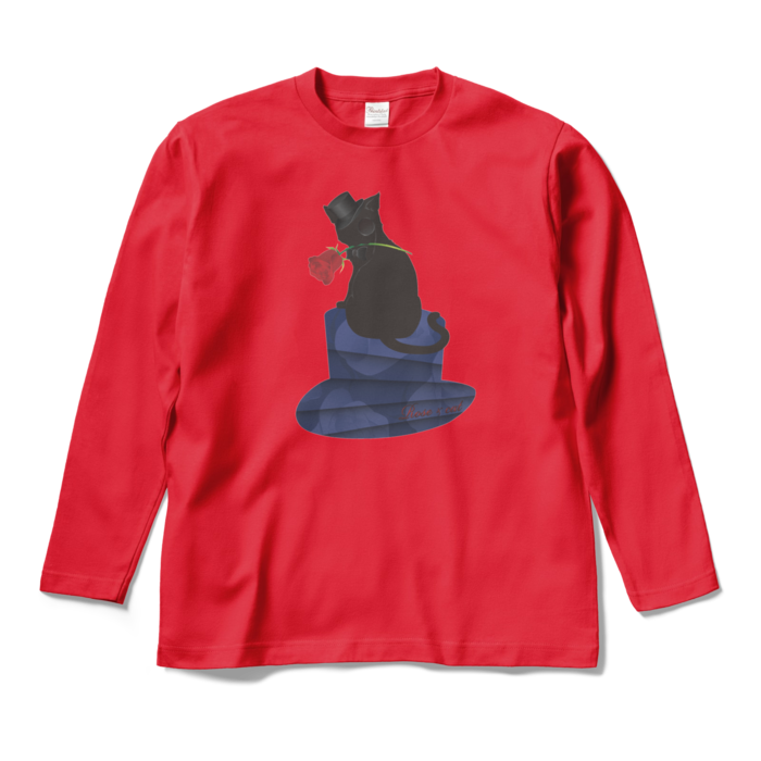 ロングスリーブTシャツ - M - レッド