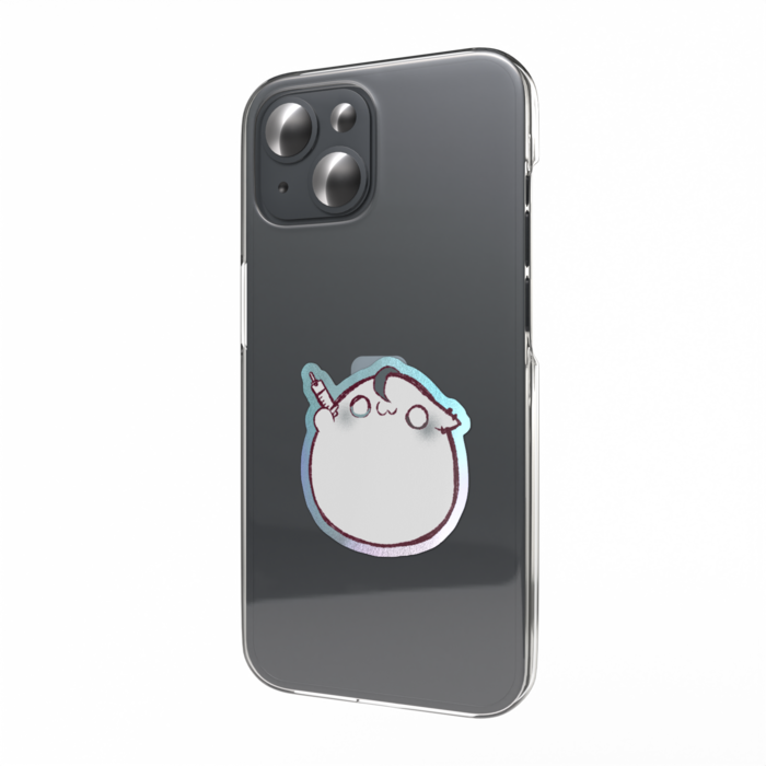 オーロラスマホステッカー - 縦