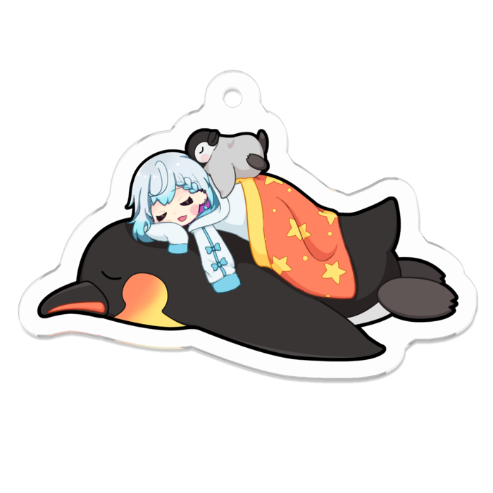 アクリルキーホルダー（コーティング） - 50 x 50 (mm)