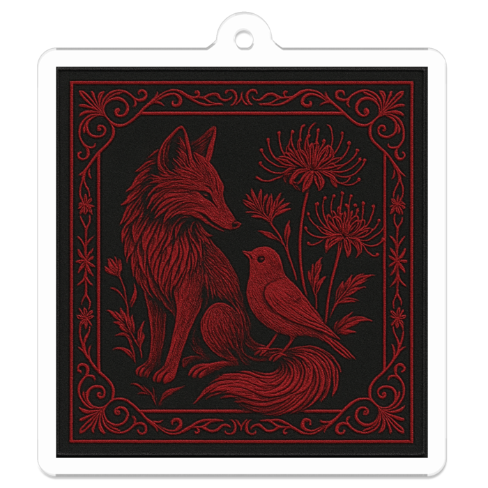 アクリルキーホルダー - 50 x 50 (mm)(1)