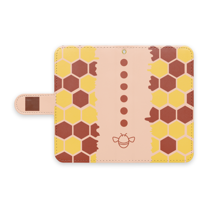 手帳型Androidケース - S - ストラップ穴 あり