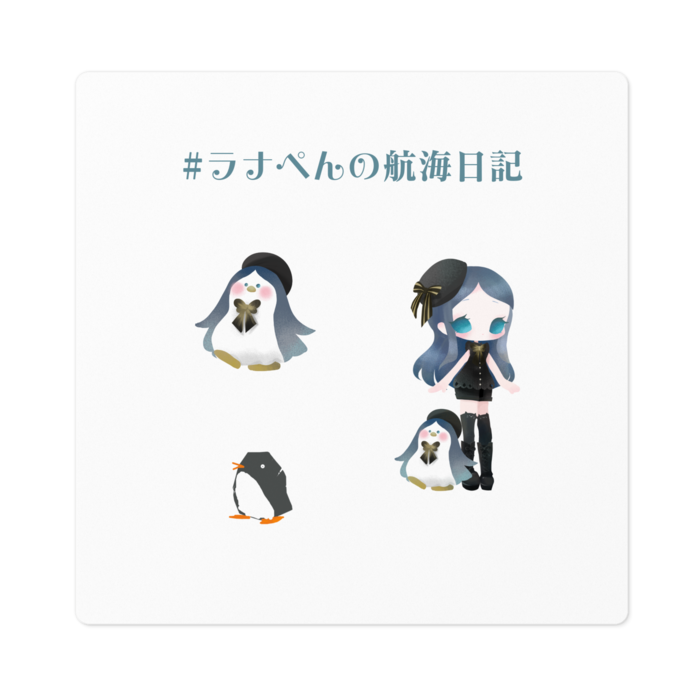 ステッカー - 100 x 100 (mm)