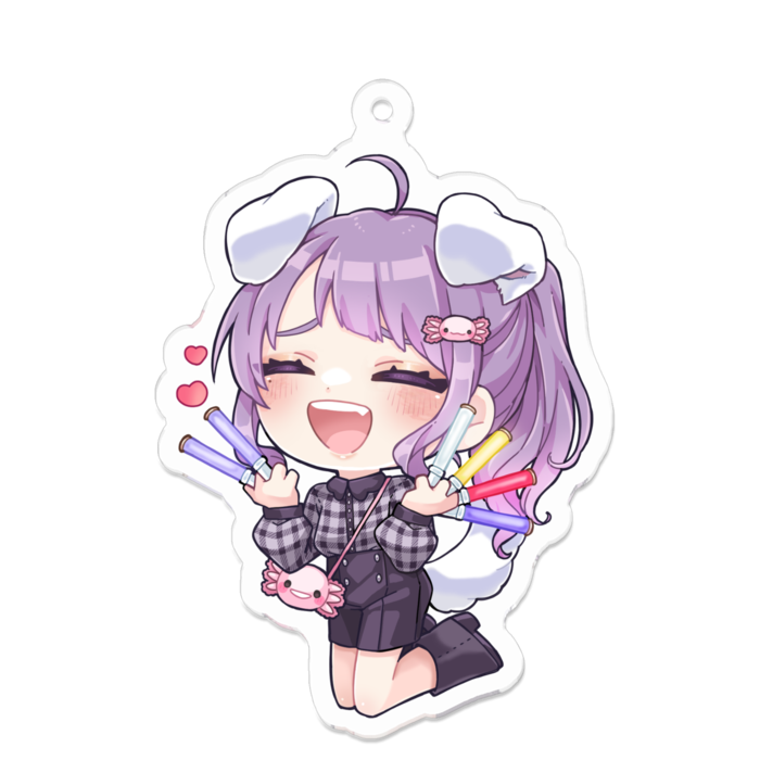 アクリルキーホルダー - 70 x 70 (mm)