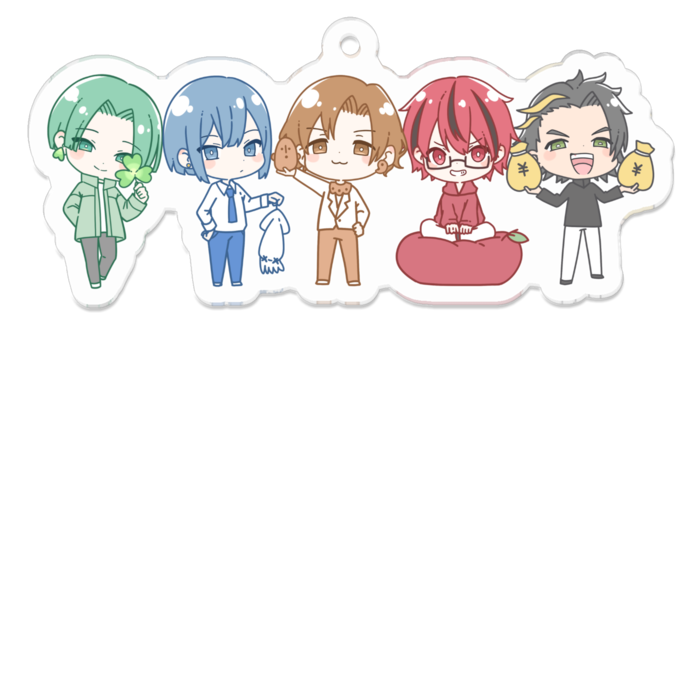 アクリルキーホルダー - 70 x 70 (mm)