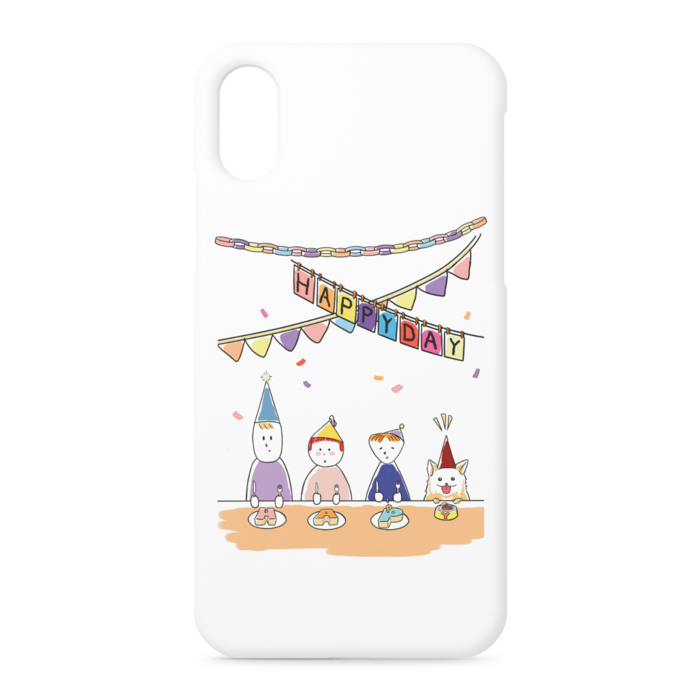 iPhoneケース - iPhone XS / X - 正面印刷のみ