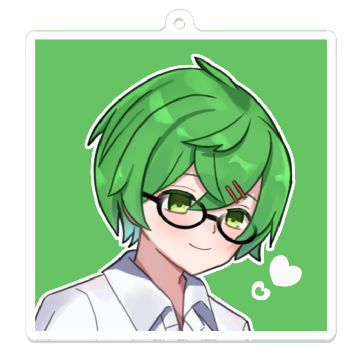 アクリルキーホルダー - 70 x 70 (mm)