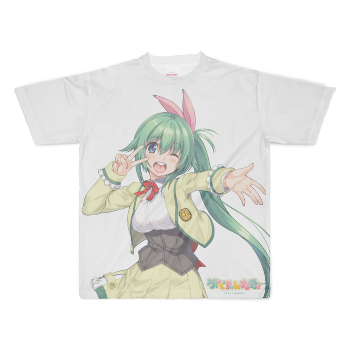 フルグラフィックTシャツ - XL - 正面印刷のみ