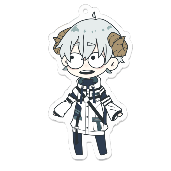 アクリルキーホルダー - 70 x 70 (mm)