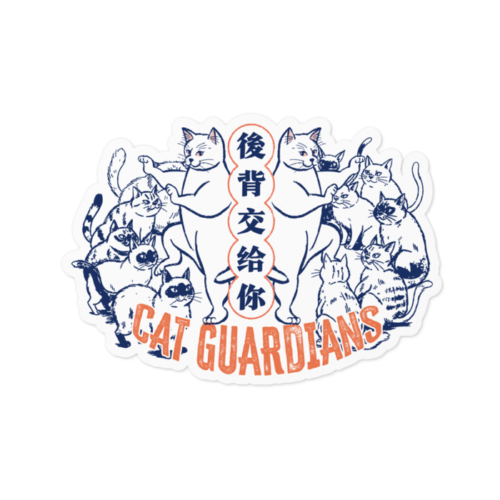 ステッカー - 100 x 100 (mm)