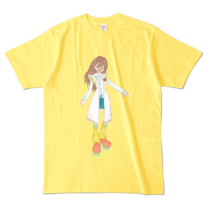 カラーTシャツ - L - イエロー (濃色)