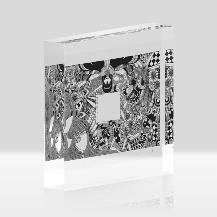 アクリルブロック - 100x100mm