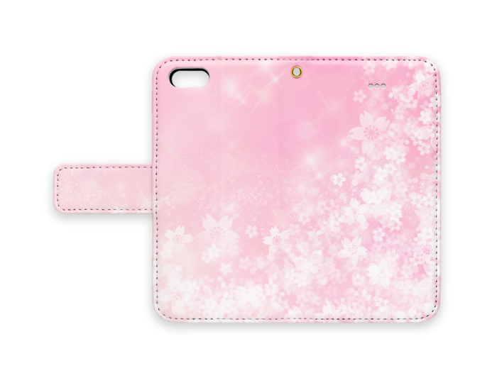 手帳型iPhoneケース - iPhone 5 / SE - ストラップ穴 あり