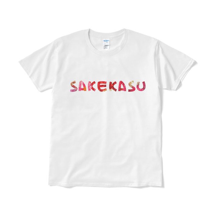 SAKEKASU Flower T - L - ホワイト