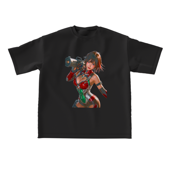 ビッグシルエットTシャツ - L - 正面(1)