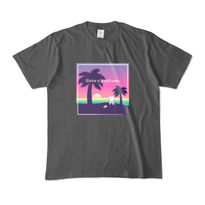 カラーTシャツ - M - チャコール (濃色)