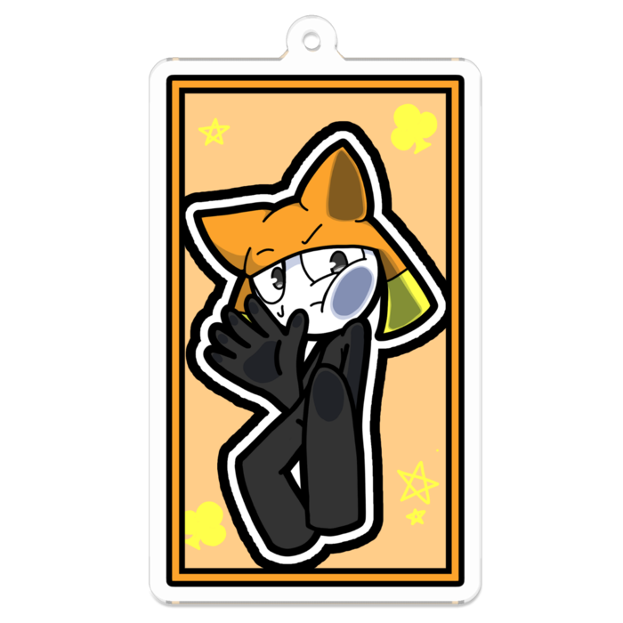 アクリルキーホルダー - 70 x 70 (mm)