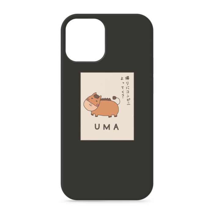 iPhoneケース - iPhone12 mini - 正面印刷のみ