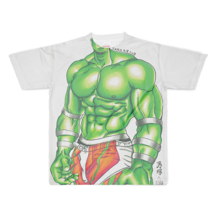 フルグラフィックTシャツ - XL - 正面印刷のみ