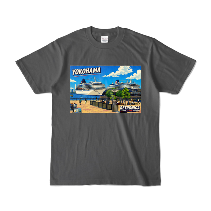 カラーTシャツ - S - チャコール (濃色)