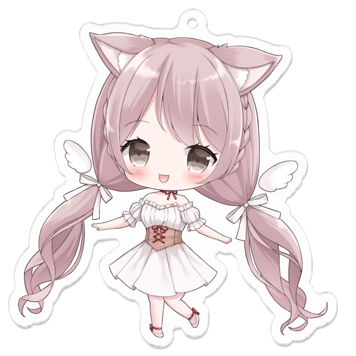 アクリルキーホルダー - 70 x 70 (mm)