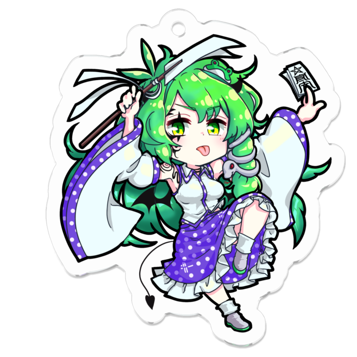アクリルキーホルダー - 50 x 50 (mm)