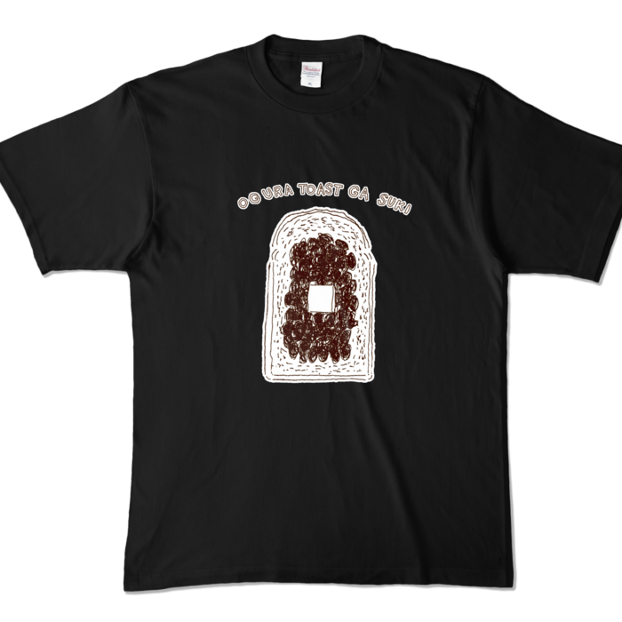 カラーTシャツ - XL - ブラック (濃色)