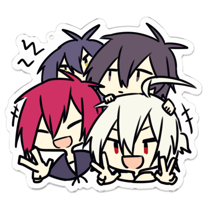 アクリルキーホルダー - 100 x 100 (mm)