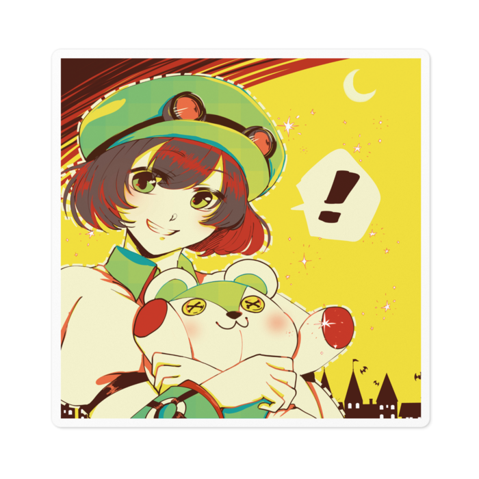 ステッカー - 100 x 100 (mm)