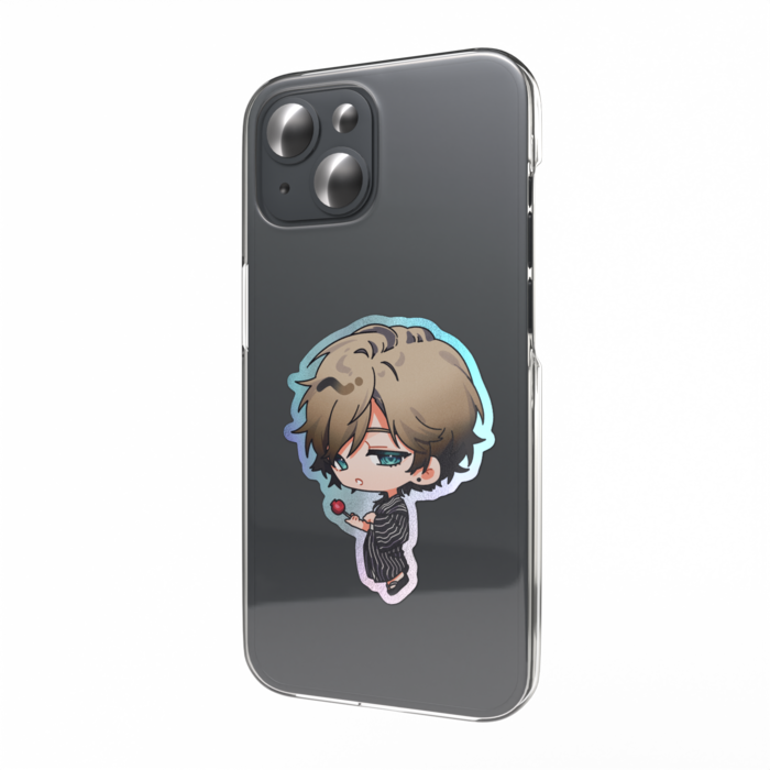 オーロラスマホステッカー　八虎