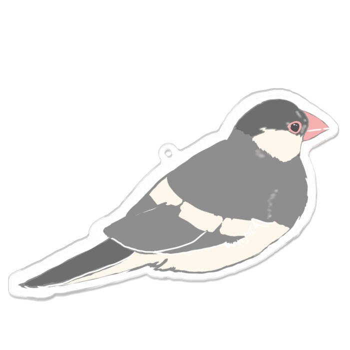 アクリルキーホルダー - 100 x 100 (mm)