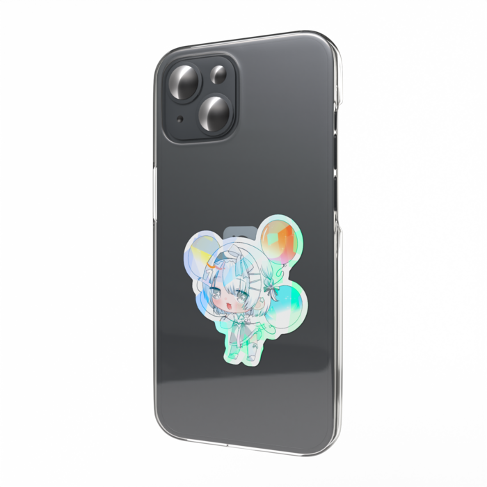 ホログラムスマホステッカー - 縦