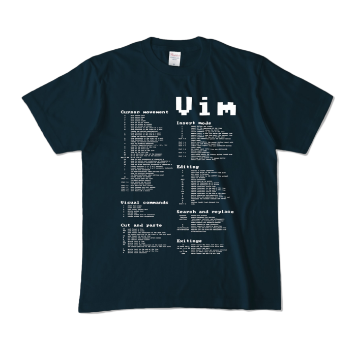 カラーTシャツ - M - ネイビー (濃色)
