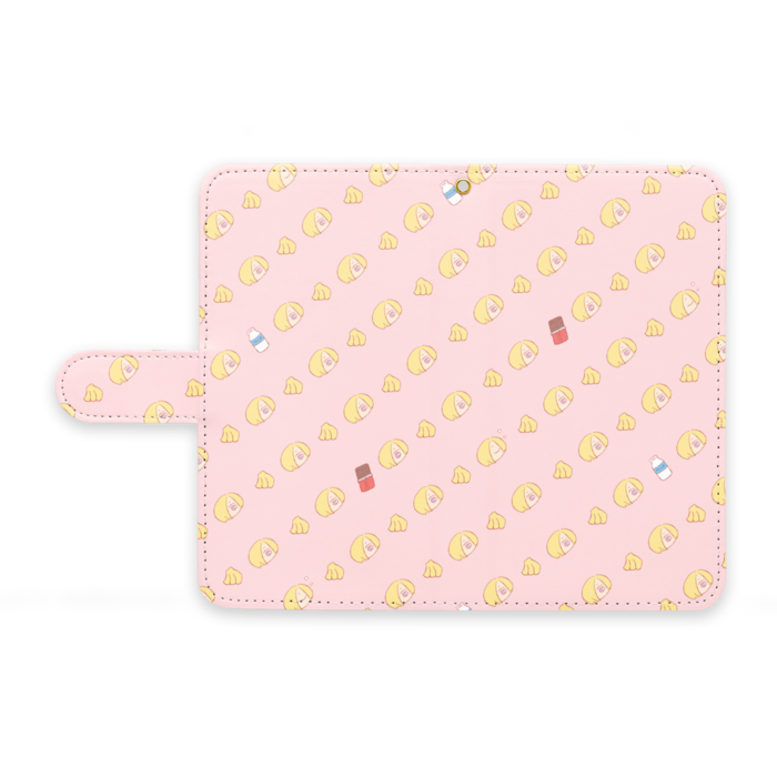 手帳型Androidケース - M - ストラップ穴 あり