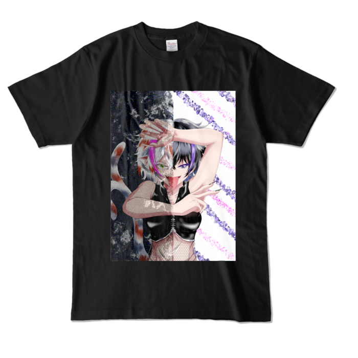 カラーTシャツ - L - ブラック (濃色)