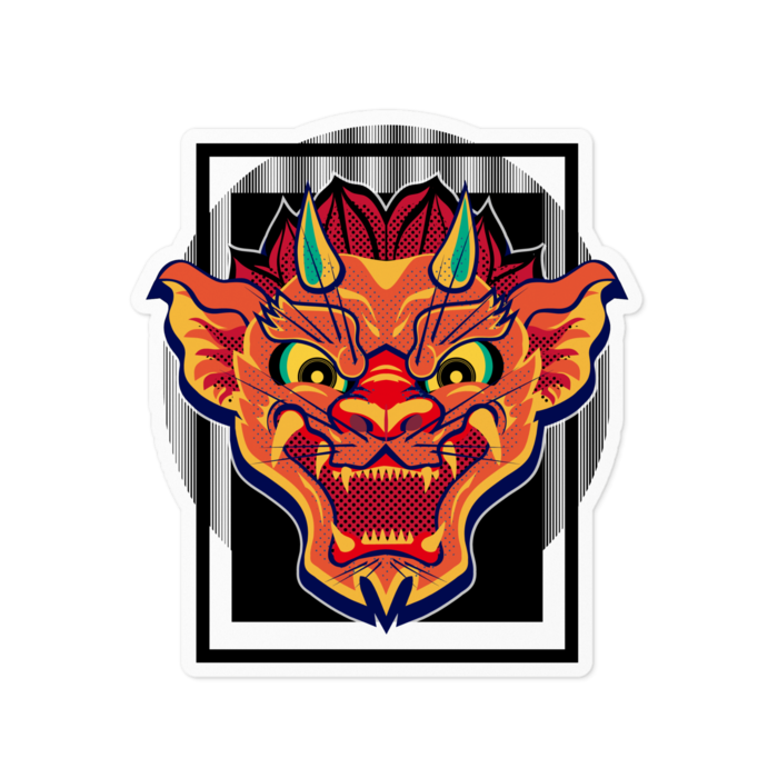 ステッカー - 100 x 100 (mm)