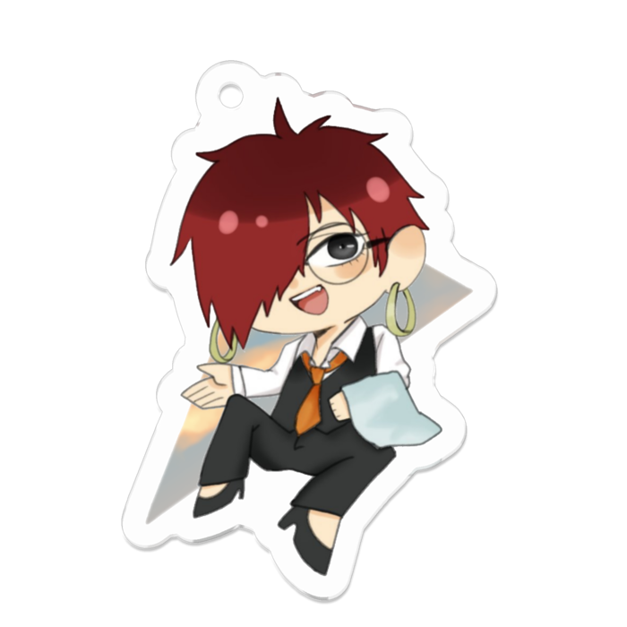 アクリルキーホルダー - 50 x 50 (mm)